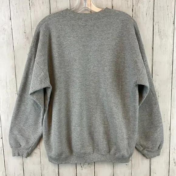 VTG J. Riggers Sportswear Gray Graphic Outriggers Crew Neck Sweatshirt Size XL - Picture 8 of 10